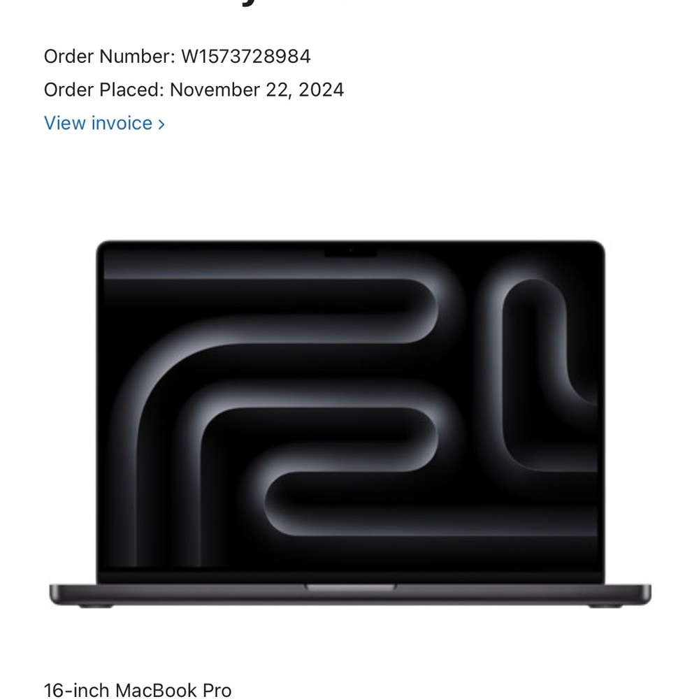 Apple MacBook Pro 16-inch in Silver